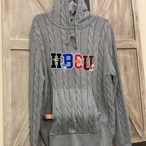 UNISEX HBCU United Cable Knit Hoodie